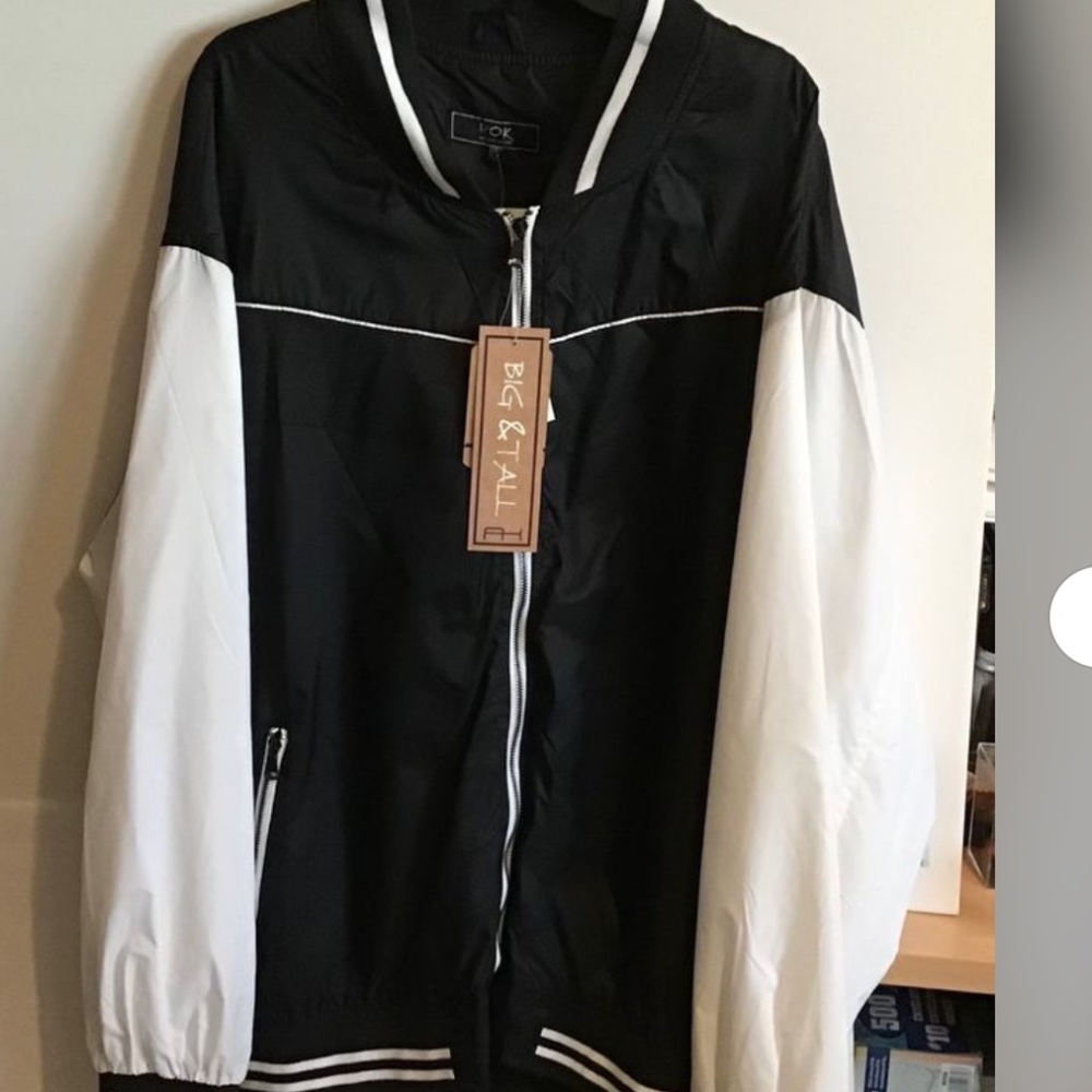 NWT ROK Men’s Spring coat with pockets -3X - Picture 4 of 10